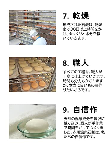 Amazon | 赤川名湯温泉石鹸 (乾燥肌) 90g (赤川名湯温泉石鹸 (乾燥肌