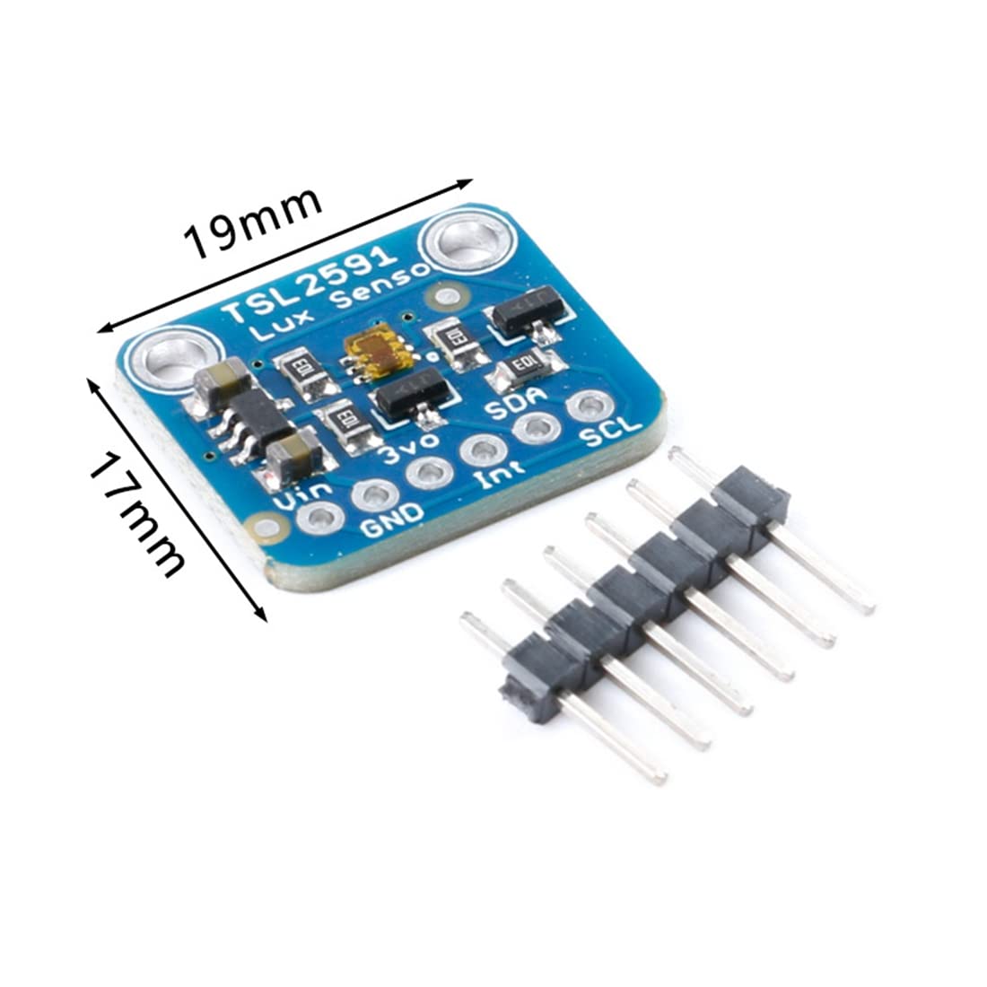 TSL2591 Digitales Lichtsensor-Breakout- High Dynamic Range IR-Infrarot-Vollspektrum-Dioden Erkennen 3,3 V-5 V