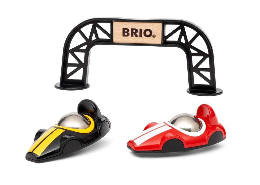 BRIO — Tour d'hippodrome 30550 avec Deux Voitures de Course | Ensemble de Jouets pour Voitures de Course pour Enfants à partir de 3 Ans