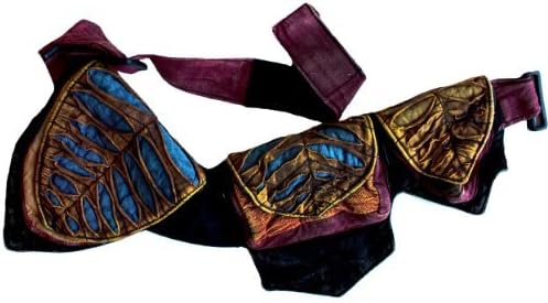 Pixie Three pocket Hip Festival fanny pack Waist Belt Bag