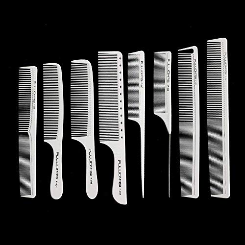 Set de 8 peines blancos de alta temperatura miniatura 2