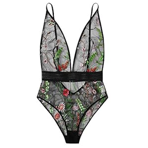 Sexy Lingerie Plus Maat Sexy Kanten Lingerie Pyjama Vrouwen Nachtkleding Bodysuit Jumpsuit Teddy Bloem Kanten Lingerie