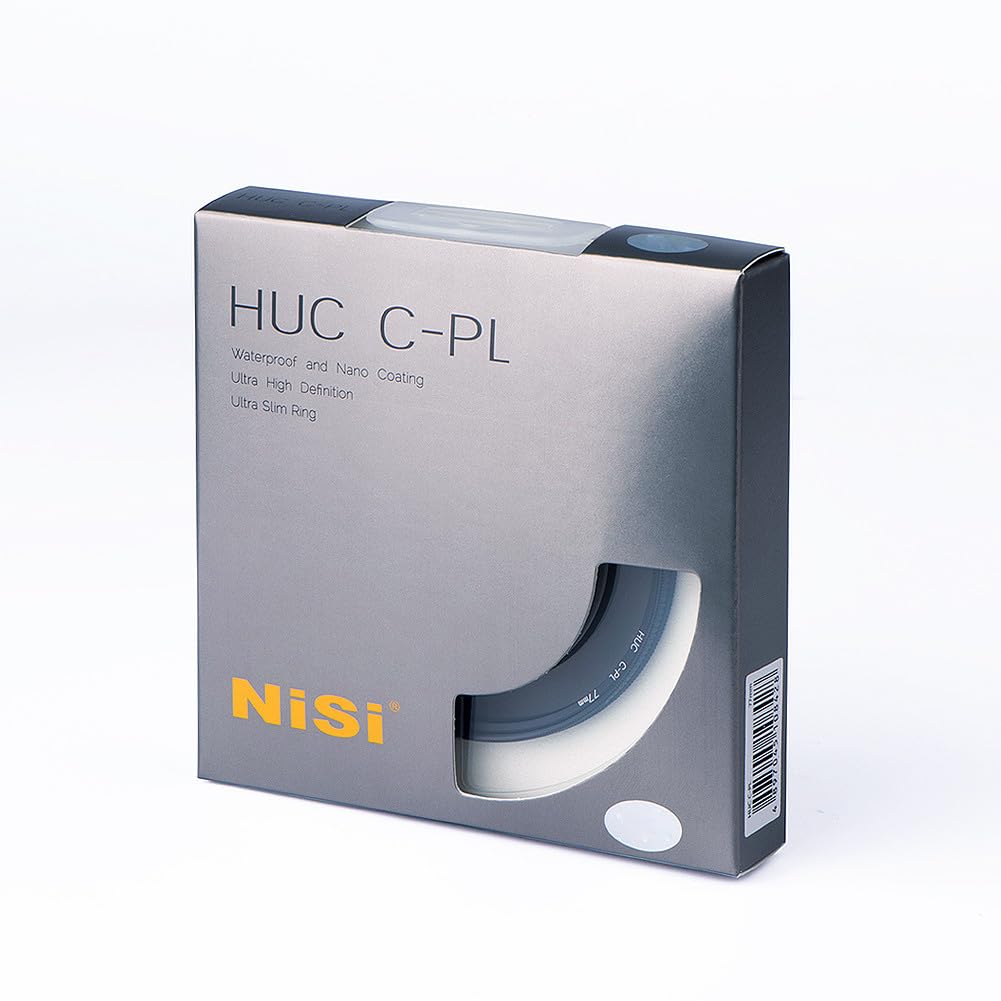 NiSi 72mm HUC C-PL | PRO Nano Filtro polarizzatore circolare | Fotografia di paesaggi e lunga esposizione