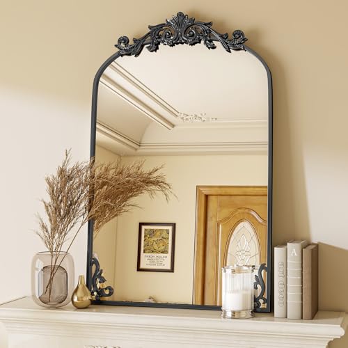 VooBang 26x38 inch Vintage Arched Bathroom Mirror - Gorgeous Wall