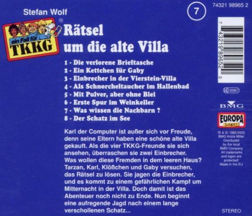 Tkkg - Folge 7: Raetsel um die alte Villa