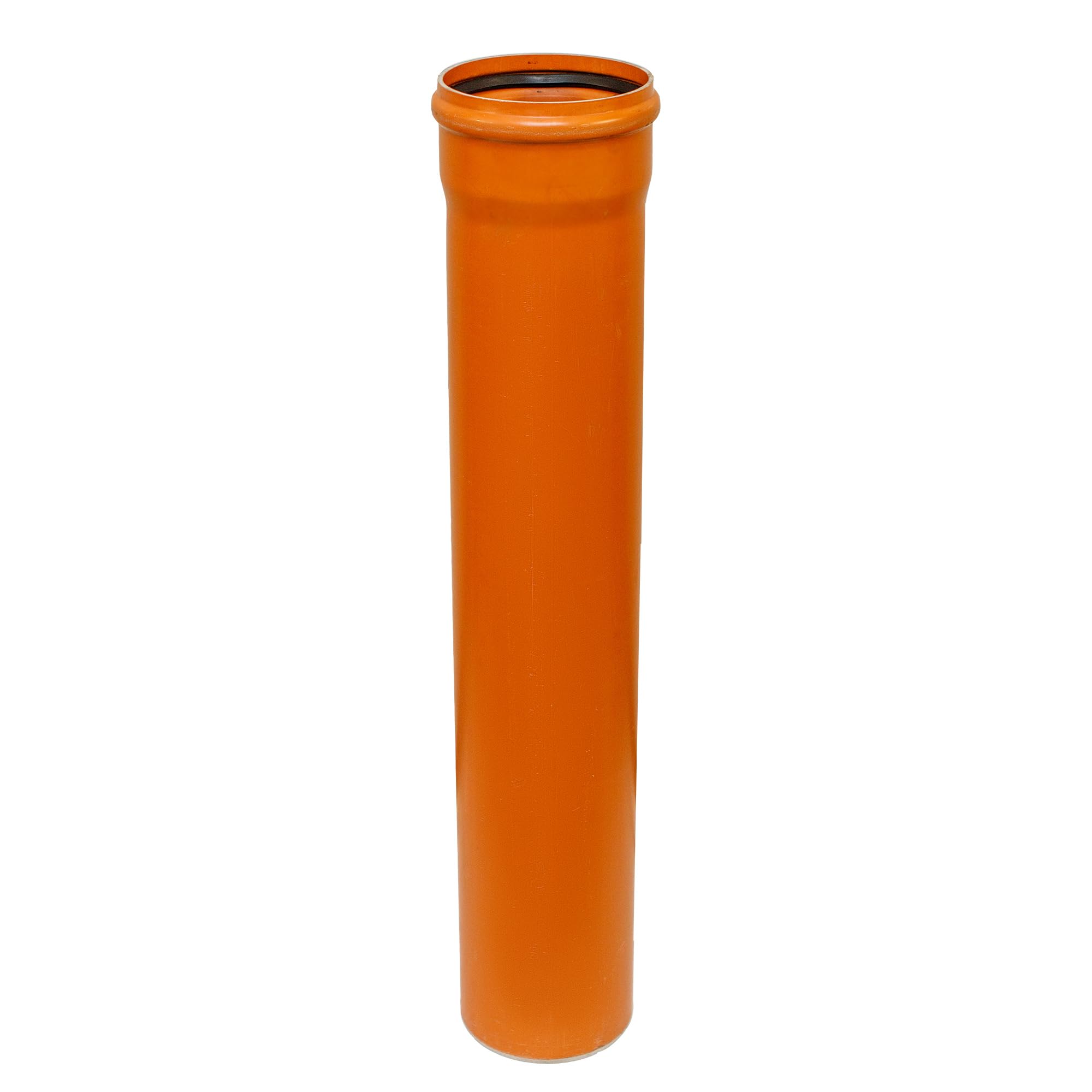 KG Rohr - Rohr DN 200-22x22x111cm - Abwasserrohr aus Kunststoff - mit Steckmuffe und Gummidichtring - für eine effektive Abwasserentsorgung - Rohr DN 200