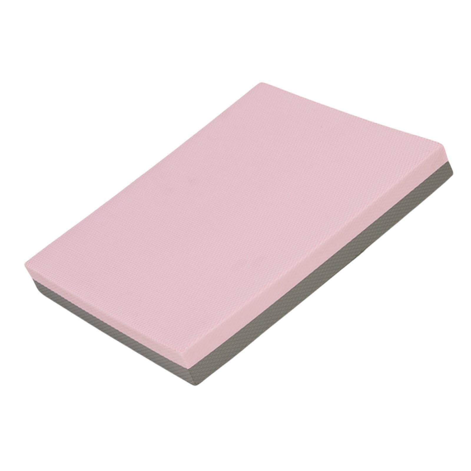 THE STYLE SUTRA® Balance Pad Knee Pad Fitness Cushion Exercise Mat for Fitness Home Gym Pink Gray | Sporting Goods | Fitness Running & Yoga | Yoga & Pilates | Mats & Non-Slip Towels-image-16
