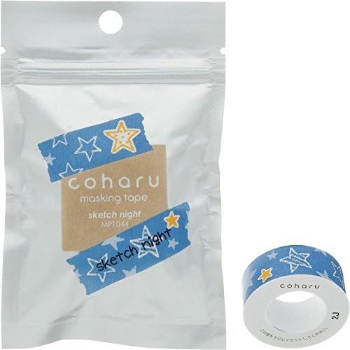 COHARU Thermal Paper Masking Tape, Sketch Night
