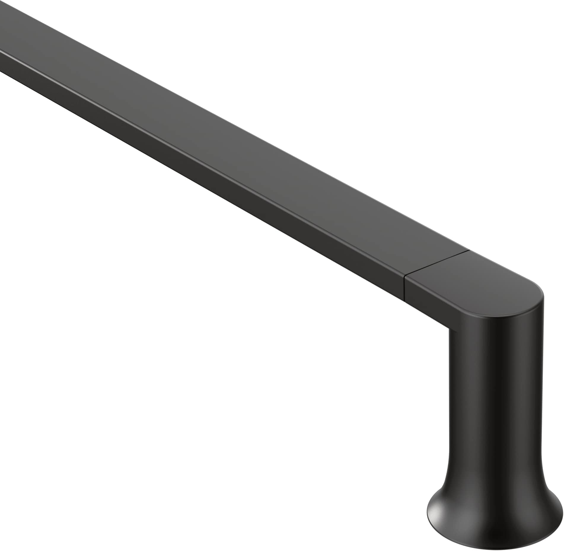 Moen Genta LX Matte Black Modern 24Inch Single Kitchen or Bathroom