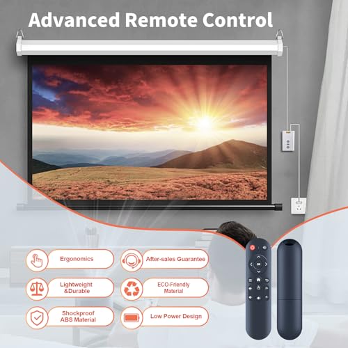 Télécommande JOWLURK M7 de rechange pour projecteur - 5