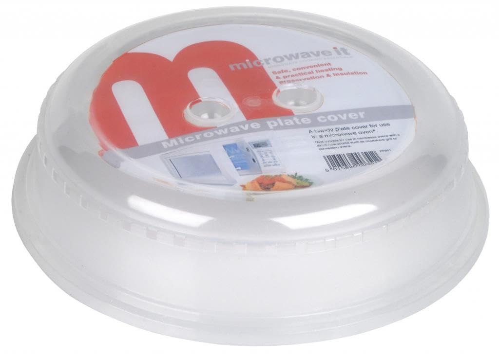 Microwave it Plate Cover, Clear, 26cm