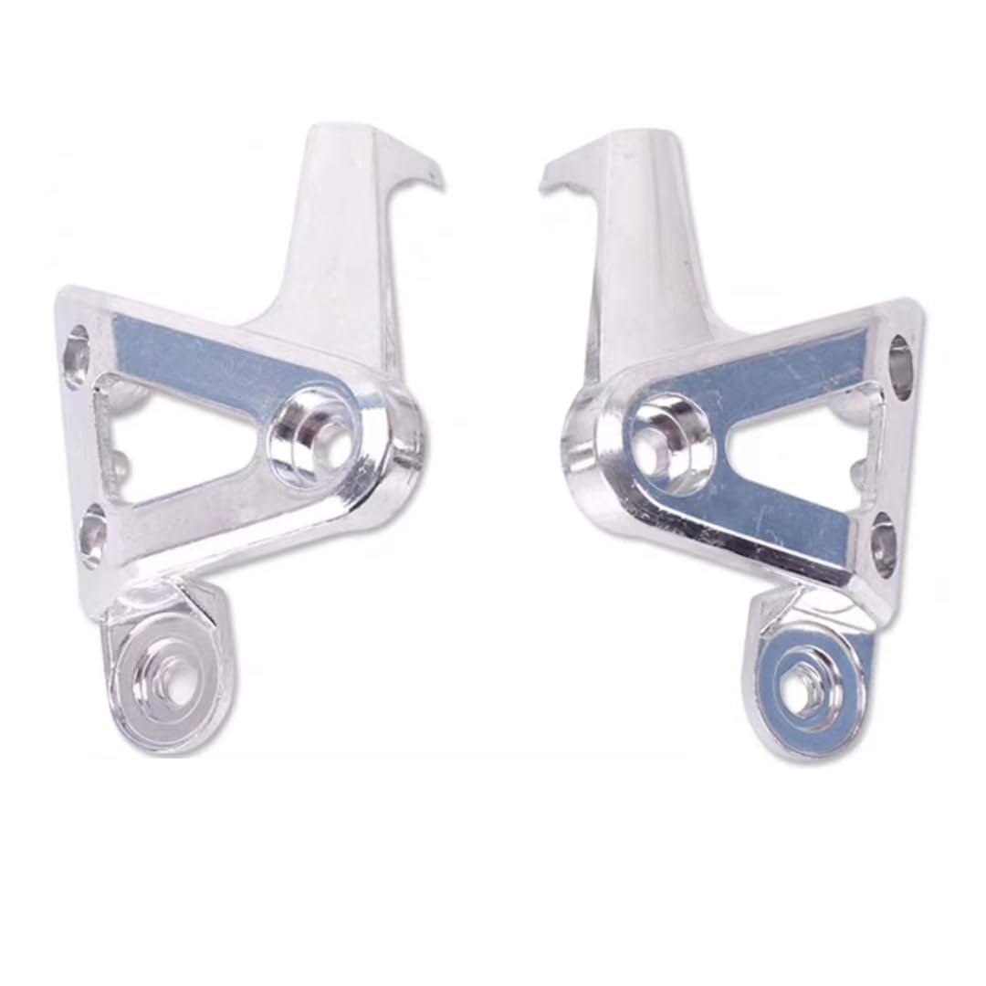 Lfcozd Silvery Fits For Honda Cb400 Cb 400 For Vtec 1/2/3 For Versions 1999-2008 Motorcycle For Lamp Holders Brackets(Silvery)