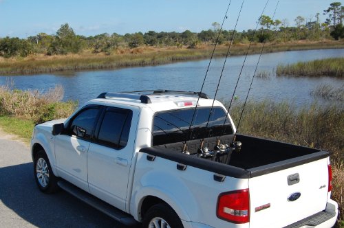 Portarod Inshore 3-Rod Holder Fishing Rod Holder/Transporter for Truck Bed