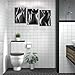 Yeesjoee Sexy Woman Canvas Wall Art Nude Wall Decor Black and White Nude Art Painting Sexy Poster for Bedroom Bathroom, 12”x 16”x 3Pcs