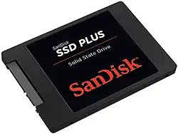SSD Sandisk Plus - 480GB, SATA III, 2,5