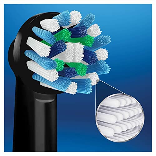 Oral-B CrossAction Cabezales de recambio Black, tamaño del buzón, Pack de 10