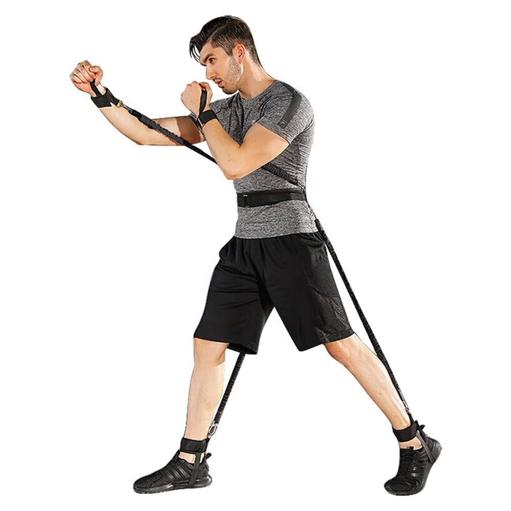 Widerstandsbänder Home Gym Stretching Strap Bounce Elastisches Seil Boxen Explosive Trainingsgeräte Professionelles Widerstandsband