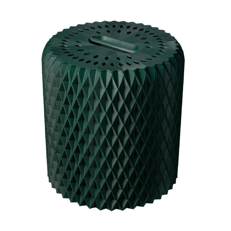 Iriso - Petit composteur de Jardin Design Ananas 50L - Couleurs Vert Foncé