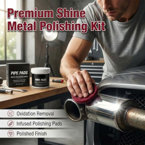 Image of Surface Restoration Polish with Pad, Polishing Compound, Multi-Surface Scratch Remover for Leather Wood Marble Countertop Refrigerators & Cookware Ovens Sinks (1 Set)