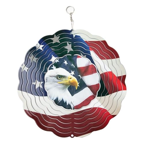 Next Innovations Eagle Flag Wind Spinner - 6