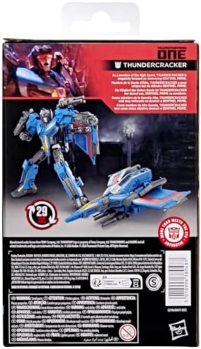 Transformers Studio Series Transformers: ONE Thundercracker, Deluxe Class 5.25-Inch Converting Action Figure, Robot Toys for Ages 8+ - 5