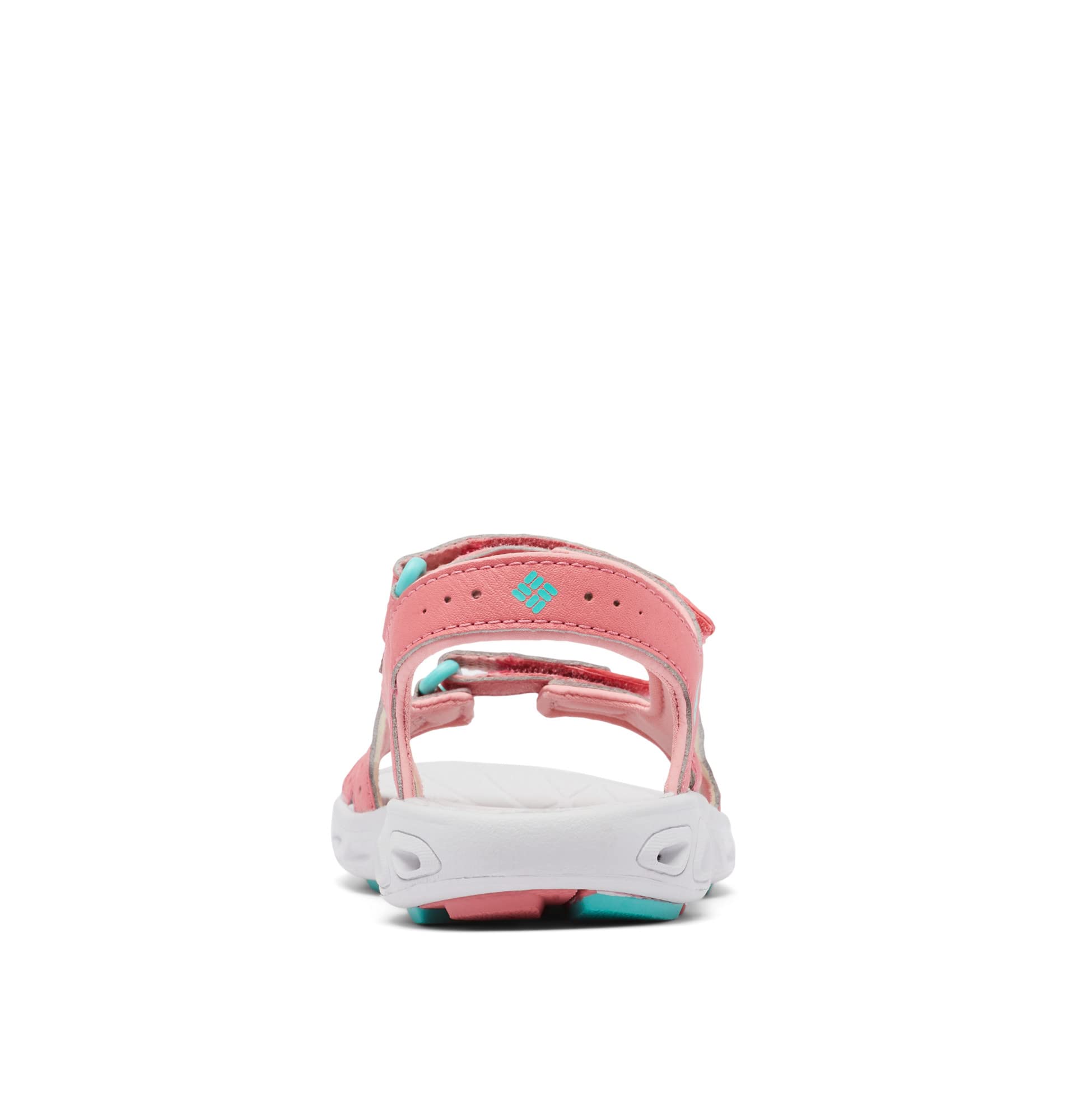 Columbia Youth Techsun Vent Sandales De Randonnée Et Trekking pour Mixte enfant, Rouge (Wild Salmon x Dolphin), 38 EU