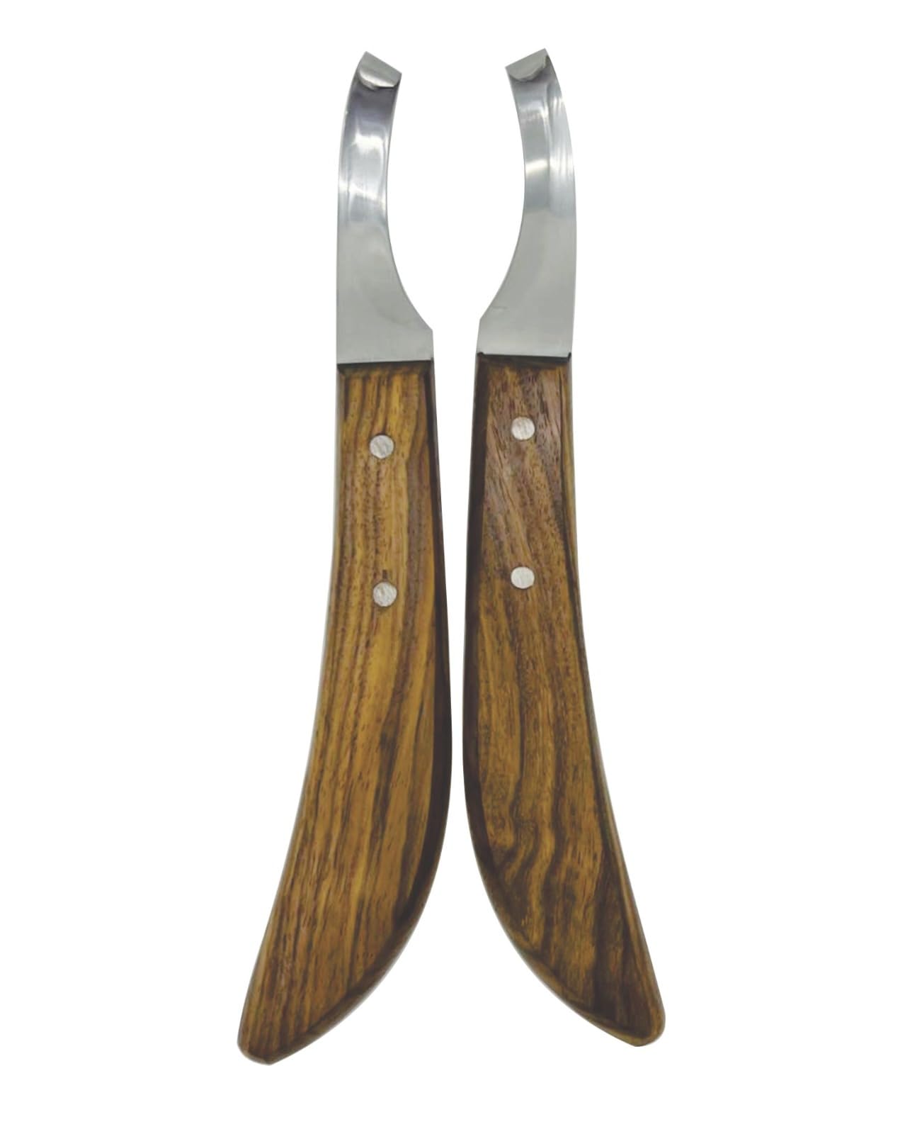 Farrier Hoof Knives Set of Left and Right Handed Razor Edge Sharped Stainless Steel