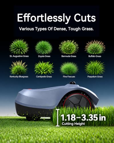 Image of Neomow X2 Air 360 3D LiDAR Robot Lawn Mower Wire Free for 0.37 Acre, No RTK Antenna, 4G App Control, GPS Anti-Theft, 13Ah, IPX6, Support Upgrade AI Bionic Triple Vision Module for Auto-Mapping