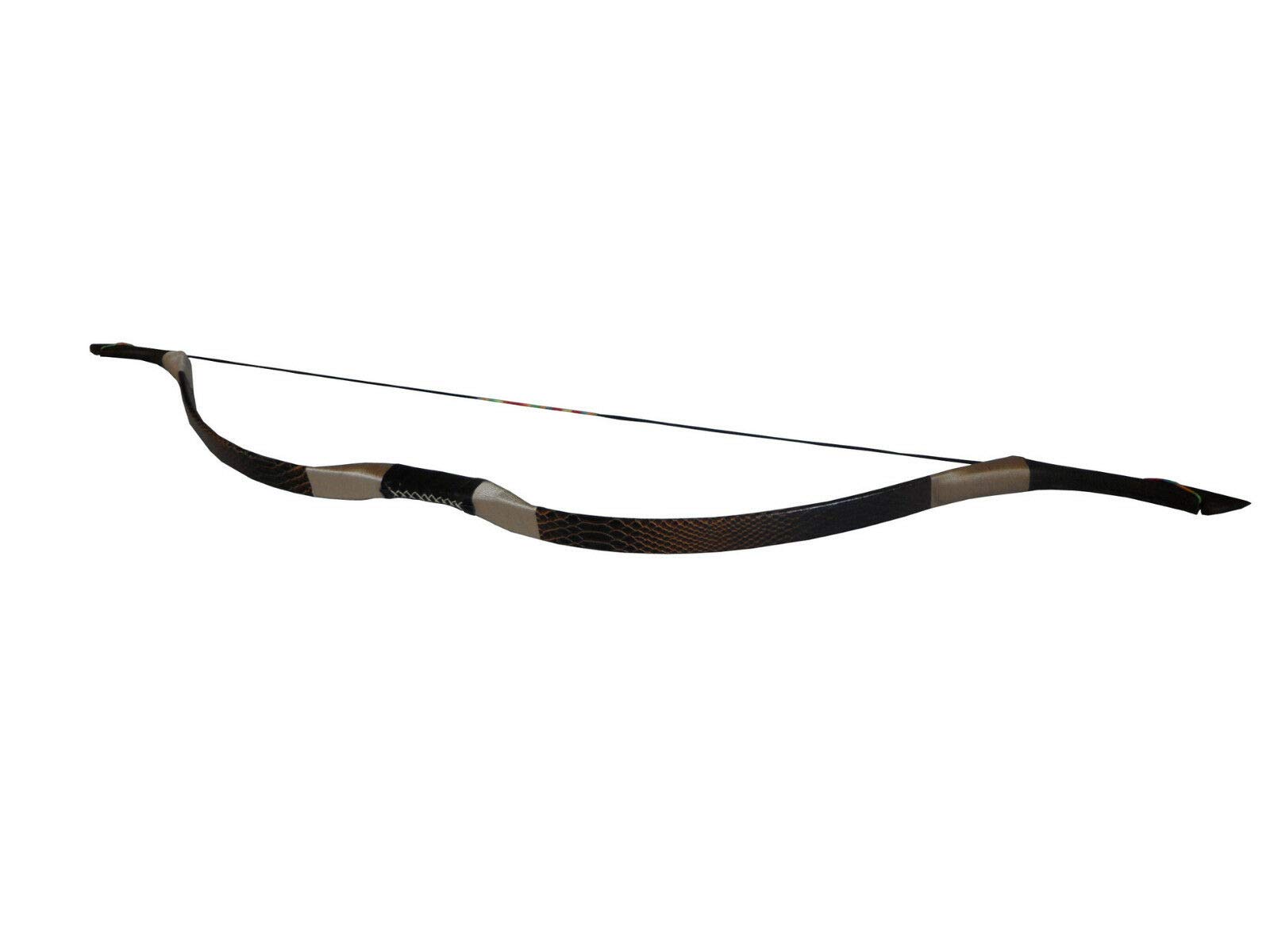 Handmade Traditional Recurve Bow Archery Mongolian Horsebow for Hunting 30-50lb Handmade Traditional Recurve Bow Archery Mongolian Horsebow for Hunting 30-50lb