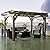 Backyard Discovery Somerville 14 x 10 All Cedar Pergola, Durable, Quality Supported Structure, Snow and Wind Supported, Rot Resistant, Electrical Outlet with USB, Deck, Garden, Patio