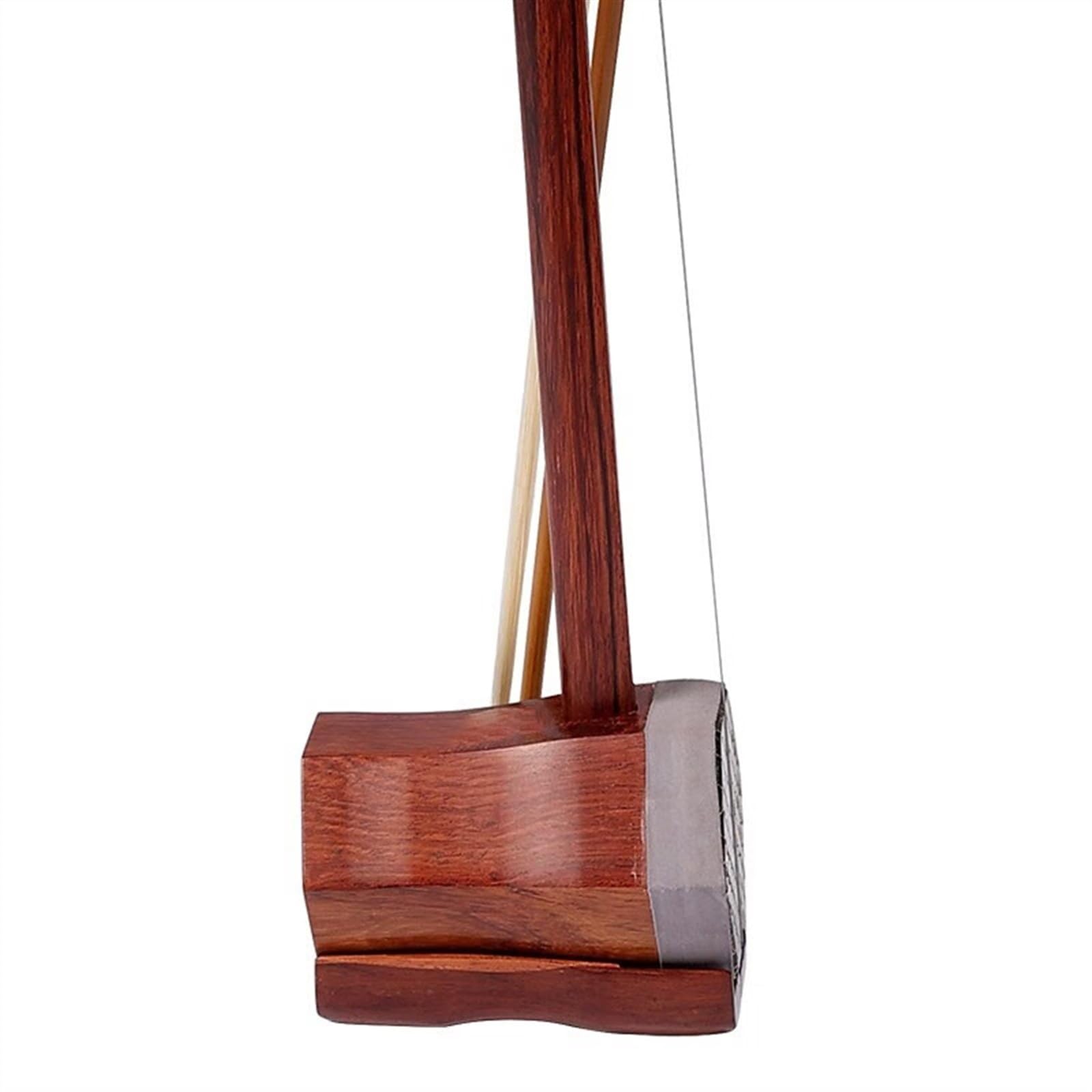 Chinois Erhu Instrument De Musique Traditionnel Chinois Erhu Yuehu Hexagonal En Bois De Rose Avec Étui Et Accessoires