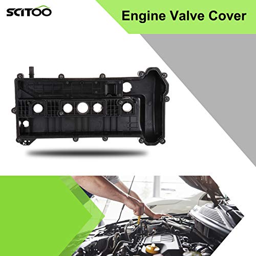 Image of SCITOO Engine Valve Cover with Gasket Replacement for Mercury for Ford Escape Focus Z4 2005-2013 Valve Cover Gasket Set QR25DE
