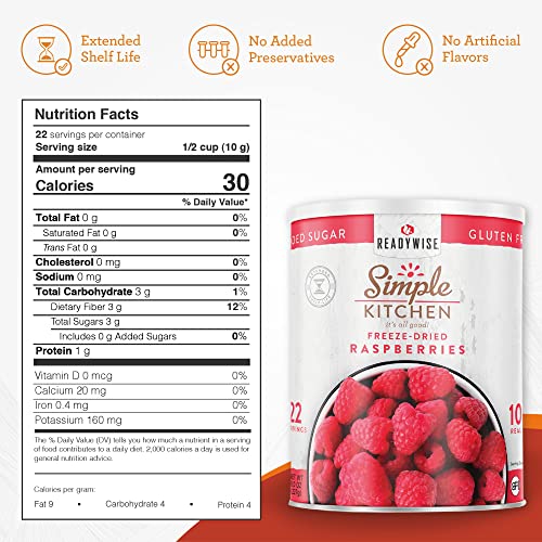 Simple Kitchen Fd Raspberries - 22 Serving Can #TOP2