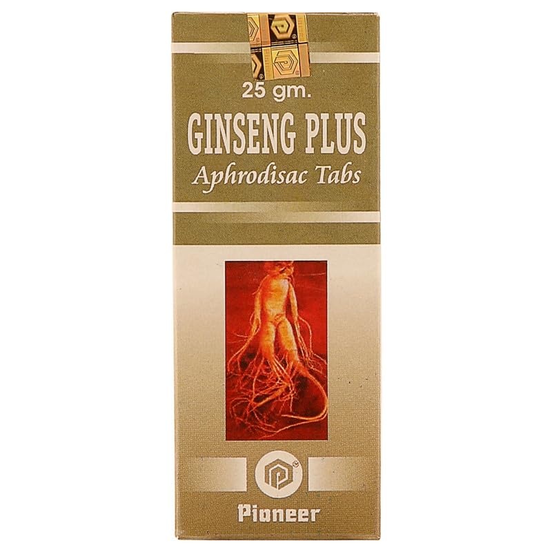 PIONEER GINSENG PLUS TABLET 25 GMS (PACK OF 2)