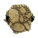 Polymolds Pebbles Concrete Texture Stamp mat Polyurethane for Printing on Cement Mat Skin