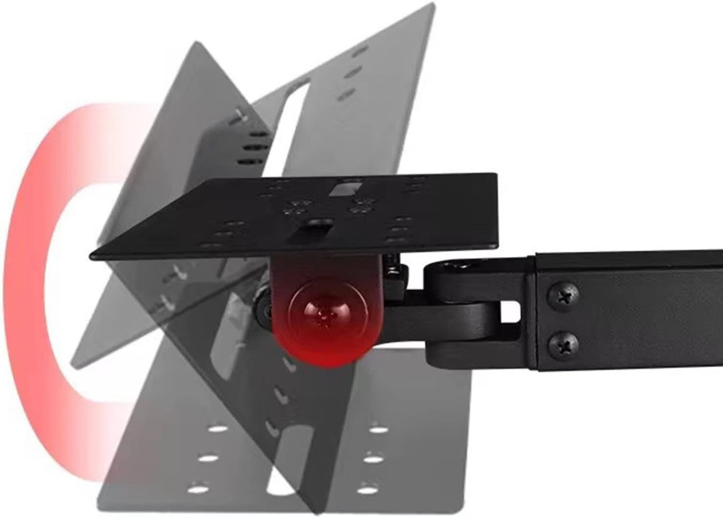 Audio-Video Shelving Speaker Bracket Wall-Mounted Audio Bracket Home Thickened Surround Speaker Bracket KTV Card Box Hanger Media Stands and Component Cabinets