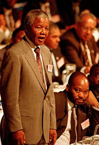 Poster Nelson Mandela Militante Diritti umani Africa del Sud