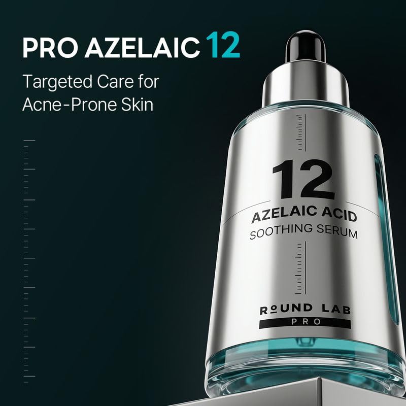 ROUND LAB Azelaic Acid 12 Soothing Serum for Acne-Prone Skin