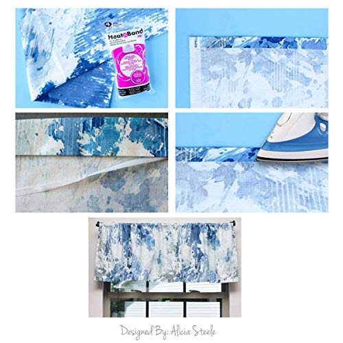 heatnbond hem iron-on adhesive regular weight white