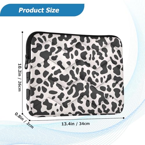 Funda para portátil 13-14 pulgadas textura cuero negra miniatura 3