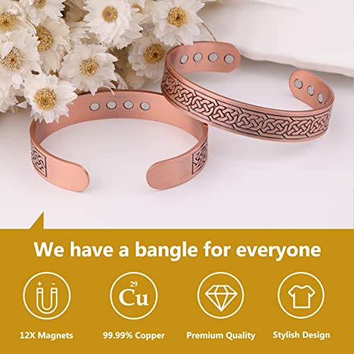 Feraco USPY20230110003 12X Strength Wide Copper Bracelet thumb #4