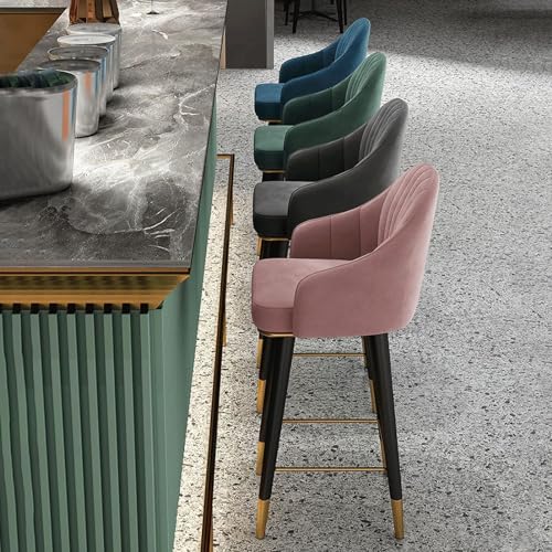 Tabourets de bar antidérapants en velours pour éviter les rayures - 6