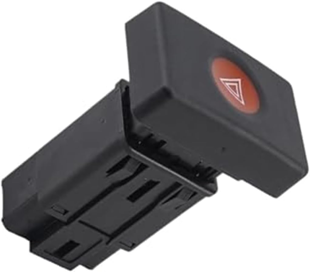 Button Warning Light Distress Emergency Hazard Warning Light Flash Switch for Dacia for Renault Logan 6001546813 252909503R Hazard Warning Switch