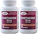 Simethicone 180 mg 360 Softgels Anti-Gas Generic for Phazyme Ultra Strength Fast Relief of Stomach Gas and Bloating 180 Gelcaps per Bottle Pack of 2 Total 360 Gelcaps