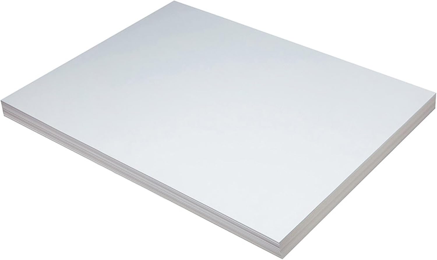 School Smart Pacon Heavyweight Tagboard, 18 x 24 Inches, 11 Pt, White, Pack of 100 (085498)