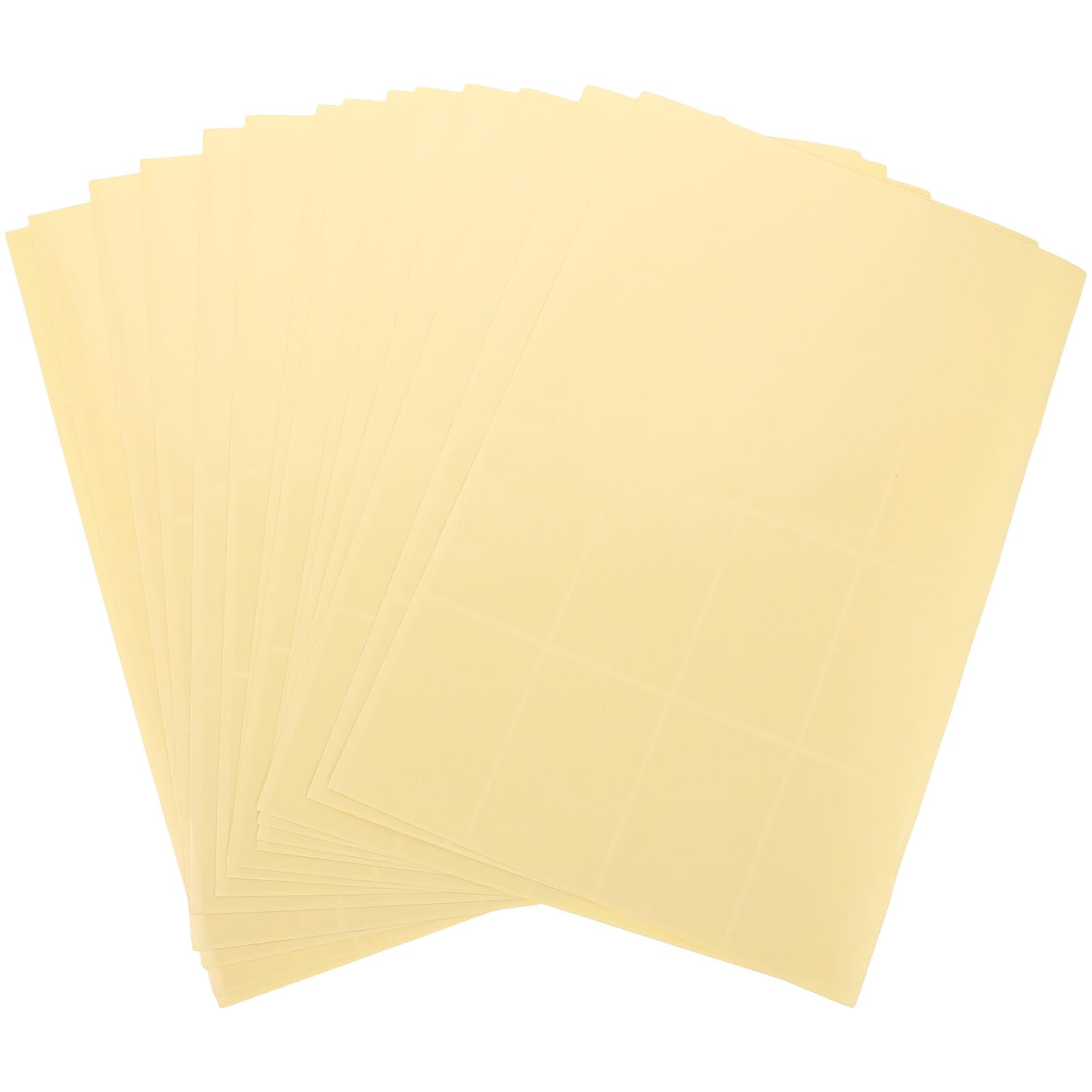 SUPVOX 1000 Étiquettes Autocollantes Rectangulaires Transparentes 80X50 MM Étiquettes de Fermeture Imperméables pour Emballages Protection Solide Rayures et Humidité Usage Colis et