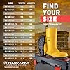 DUNLOP Work-It - Unisex Full Safety Slip-Resistant Waterproof Work Boots, Yellow, Antistatic and Chemical Resistant PVC Wellies with Steel Toecap for Outdoor and Industrial Work - EU46, UK11 #4