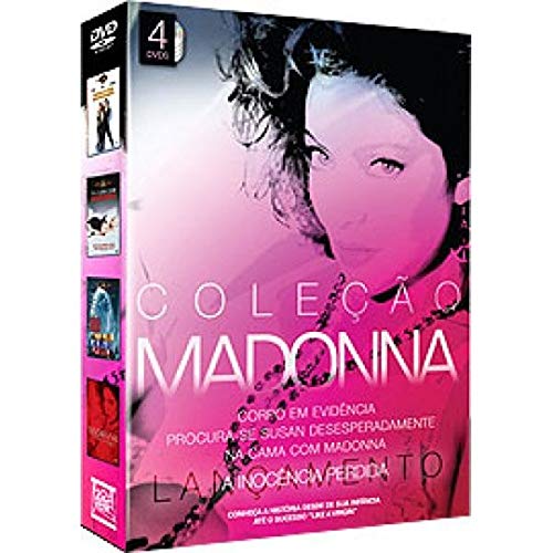 COLEÇÃO MADONNA - 4 DVDS