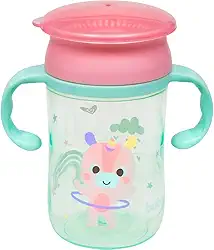 Copo De Treinamento 360° Bubazoo Unicornio, 300ml, Buba