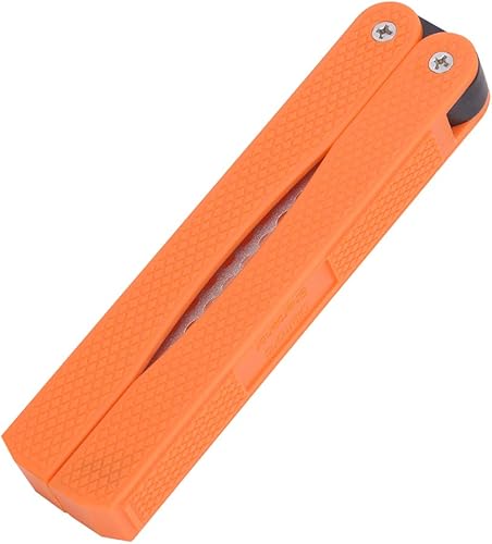 Piedra de afilar plegable de doble cara, afilador de cuchillos de cocina portátil para exteriores, kit de cuchillos de afilado de piedra,